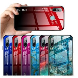 Coque marbre en verre trempé