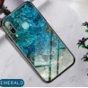 Coque marbre en verre trempé