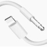Cable de charge Jack 3.5mm  vers Lightning