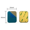 lot de 3 plaques métals aimentées 3M pour support voiture