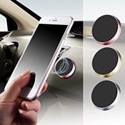 Support voiture rond aimenté