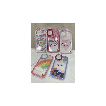 Coque Transparente Fantaisie pour iPhone - Protection Originale