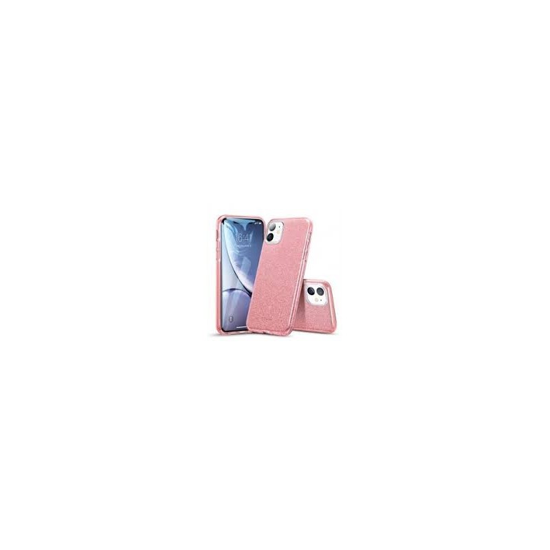 Coque Paillette Rouge