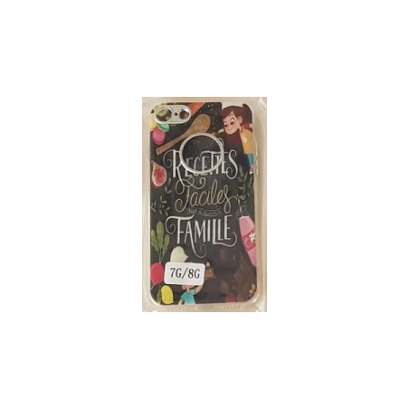 LOT DE 5 COQUES DESSIN (MOTIF ALEATOIRE)
