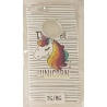 LOT DE 5 COQUES DESSIN (MOTIF ALEATOIRE)
